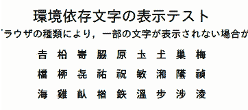 Acrobatの表示例